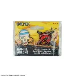 One Piece pack 2 pin's Nami & Arlong | 4895205618725