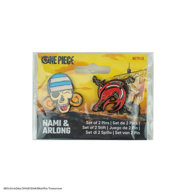 One Piece pack 2 pin's Nami & Arlong | 4895205618725