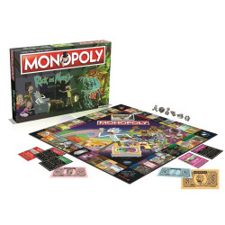 jeu : Monopoly Rick & Morty éditeur : Winning Moves version française