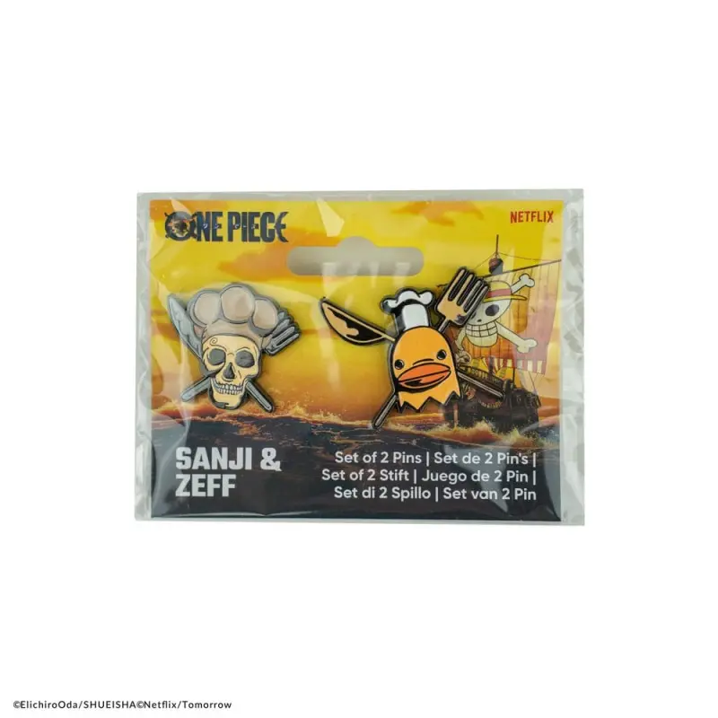 One Piece pack 2 pin's Sanji & Zeff | 4895205618732