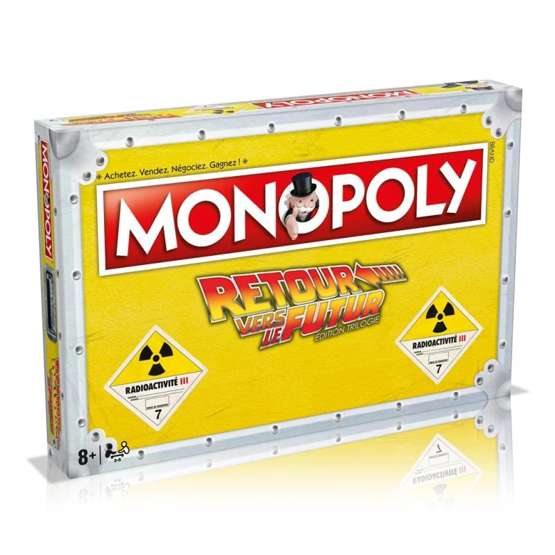Spel: Terug naar de toekomst Monopoly
Uitgever: Winning Moves Franse versie