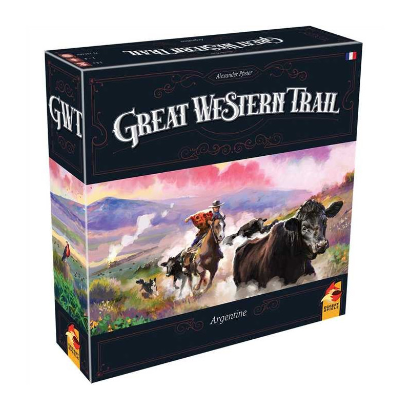jeu : Great Western Trail 2.0 - Argentine éditeur : Plan B Games version française