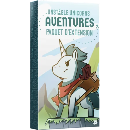 Jeu : Unstable Unicorn – Ext. Aventures
éditeur : Tee Turtle
version française