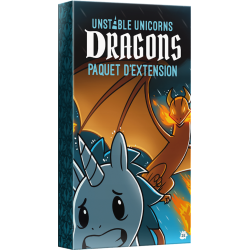 Jeu : Unstable Unicorn – Ext. Dragons éditeur : Tee Turtle version française
