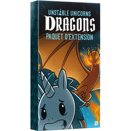 Game: Unstable Unicorn – Ext. Dragons
Publisher: Tee Turtle
English Version