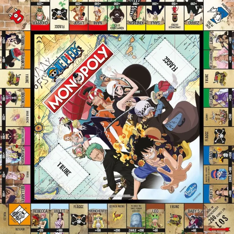 One Piece jeu de plateau Monopoly *ALLEMAND* | 4035576044796