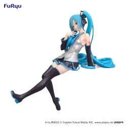 Hatsune Miku statuette PVC Noodle Stopper Kuroboshi Kouhaku Ver. (re-run) 14 cm | 4582782366780