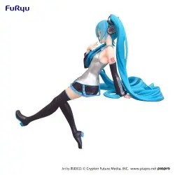 Hatsune Miku statuette PVC Noodle Stopper Kuroboshi Kouhaku Ver. (re-run) 14 cm | 4582782366780