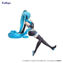 Hatsune Miku statuette PVC Noodle Stopper Kuroboshi Kouhaku Ver. (re-run) 14 cm | 4582782366780