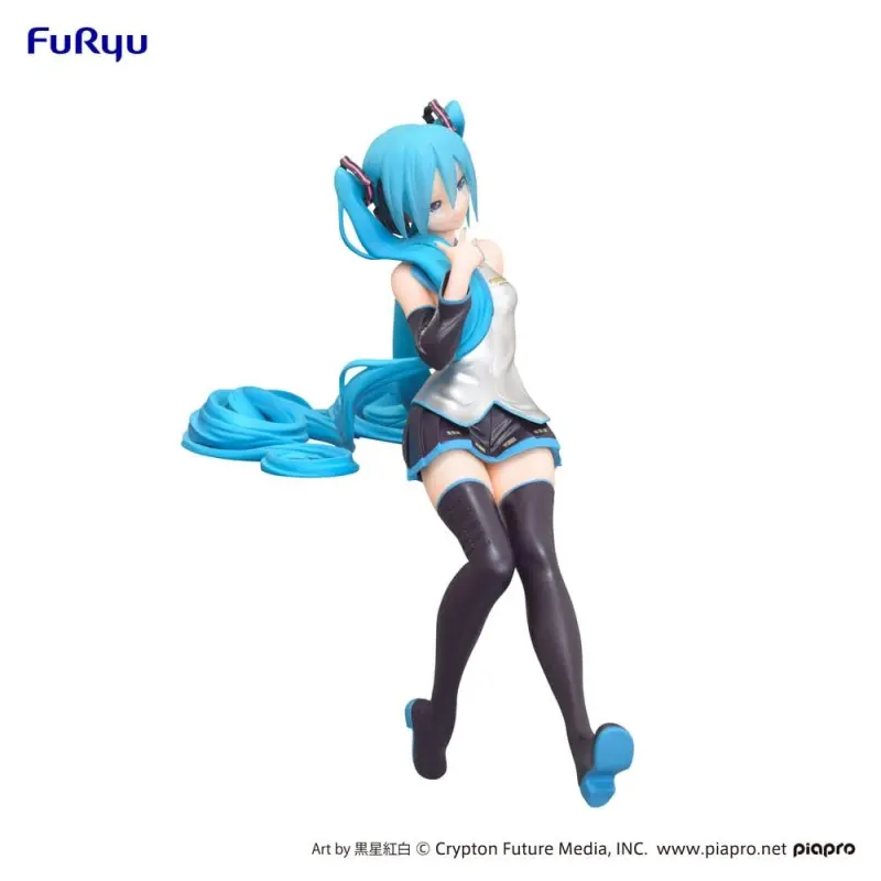 Hatsune Miku statuette PVC Noodle Stopper Kuroboshi Kouhaku Ver. (re-run) 14 cm | 4582782366780