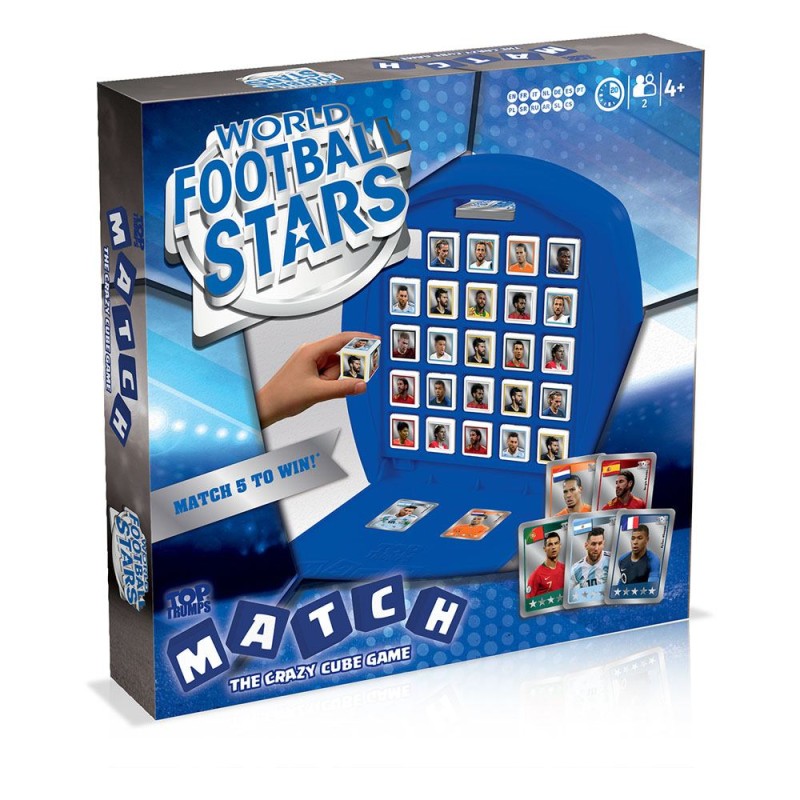 World Football Stars jeu de stratégie Top Trumps Match