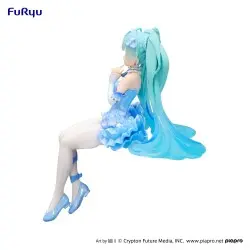 Hatsune Miku statuette PVC Noodle Stopper Flower Fairy Nemophila Pail Blue Color Ver. 15 cm | 4582782366797