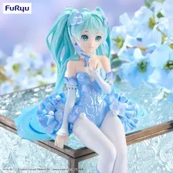 Hatsune Miku statuette PVC Noodle Stopper Flower Fairy Nemophila Pail Blue Color Ver. 15 cm | 4582782366797