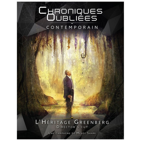 jeu : Chroniques Oubliées Contemporain : L'Héritage Greenberg éditeur : Black Book Editions version française jeu : Chroniques Oubliées Contemporain : L'Héritage Greenberg éditeur : Black Book Editions version française
