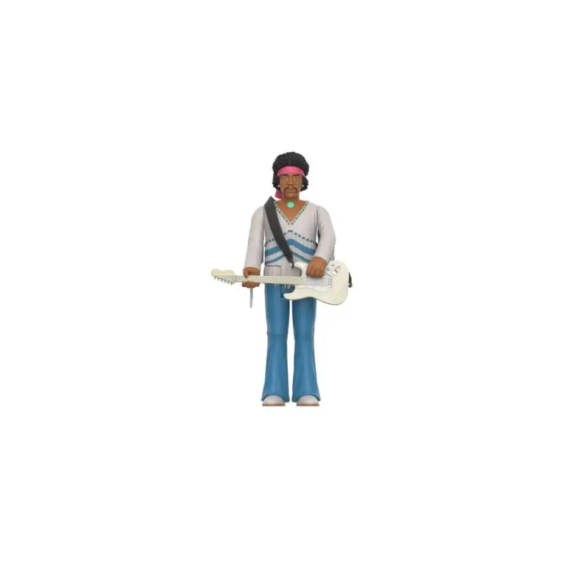 Jimi Hendrix figurine ReAction Jimi Hendrix (Festival) 10 cm | 0840049858749