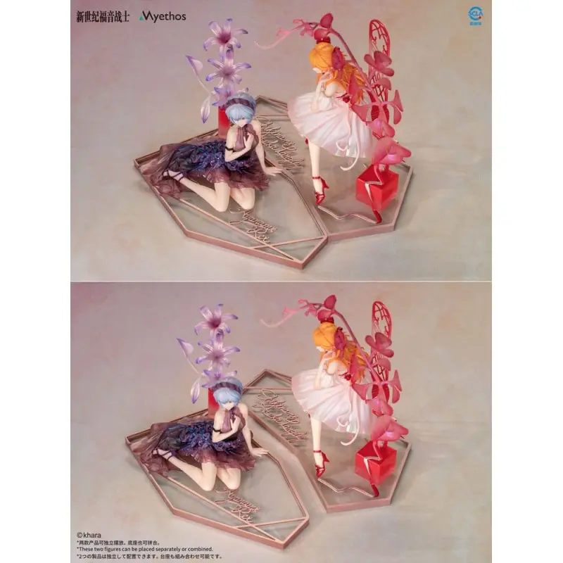 Evangelion statuette PVC 1/7 Rei Ayanami: Whisper of Flower Ver. 15 cm | 6971804910854