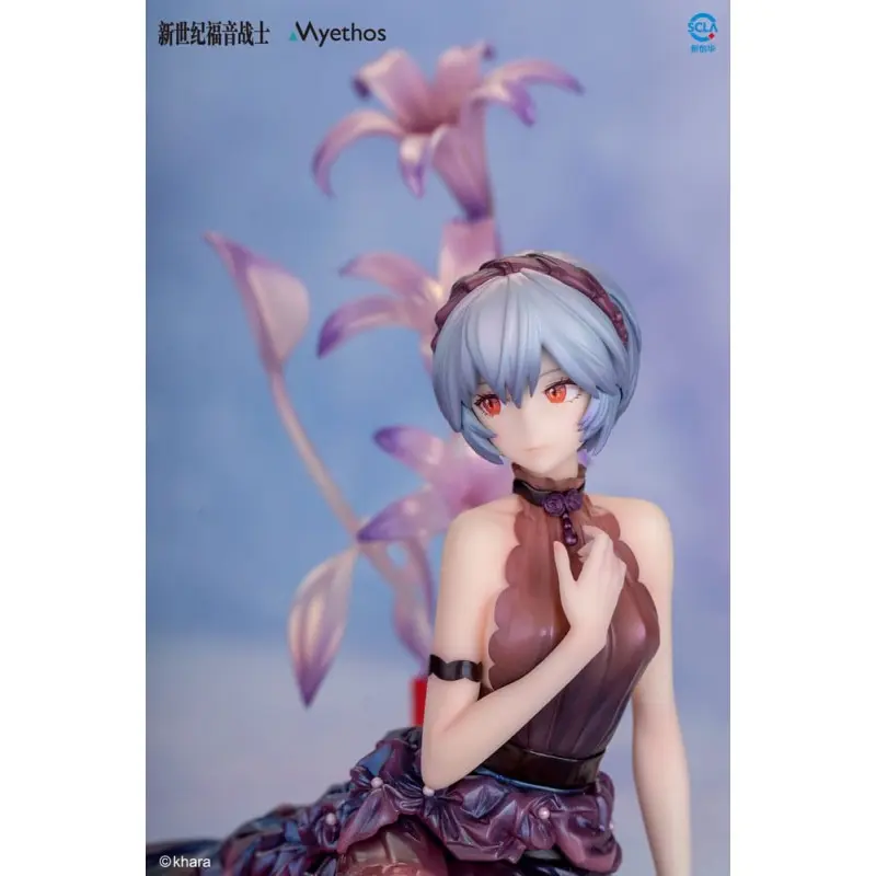 Evangelion statuette PVC 1/7 Rei Ayanami: Whisper of Flower Ver. 15 cm | 6971804910854