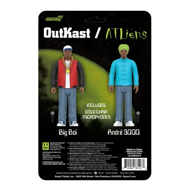 Outkast figurine ReAction Wave 01 OutKast 10 cm | 0840049881433