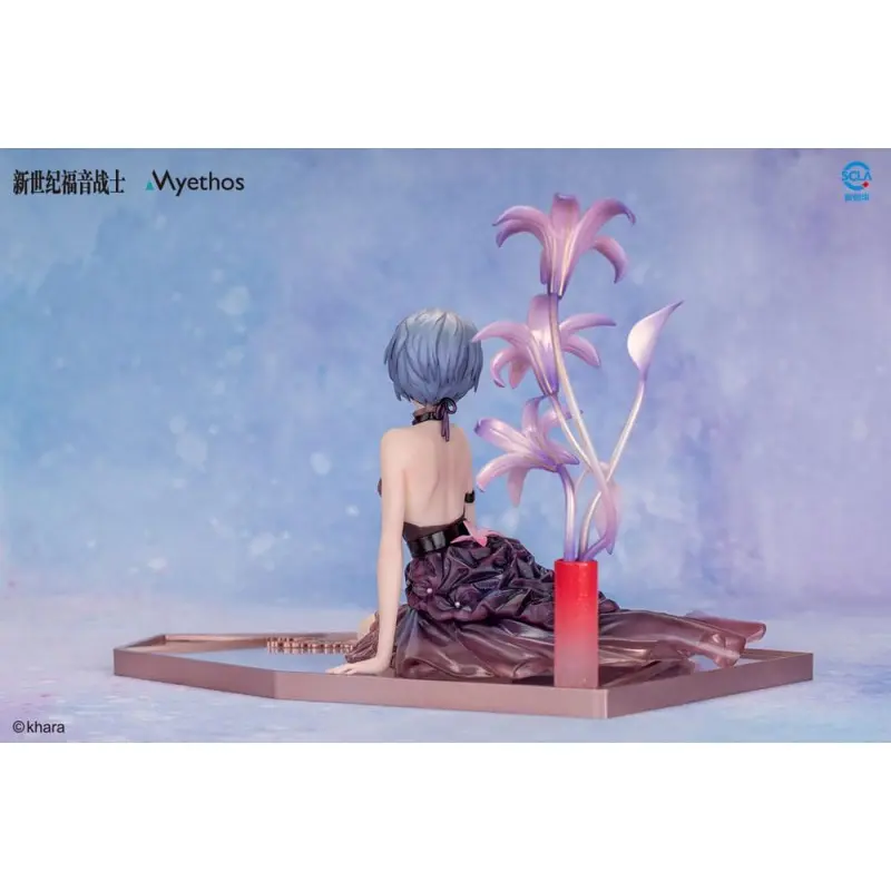 Evangelion statuette PVC 1/7 Rei Ayanami: Whisper of Flower Ver. 15 cm | 6971804910854