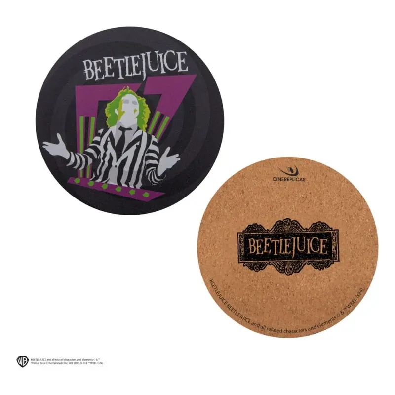 Beetlejuice pack 4 sous-verres  | 4895205619302