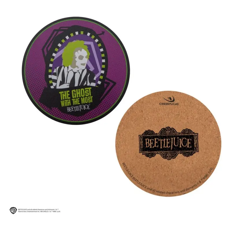 Beetlejuice pack 4 sous-verres  | 4895205619302