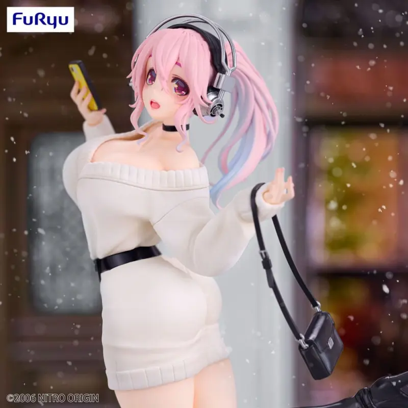 Super Sonico statuette PVC Trio-Try-iT Winter Memory Ver. 21 cm | 4582782366834