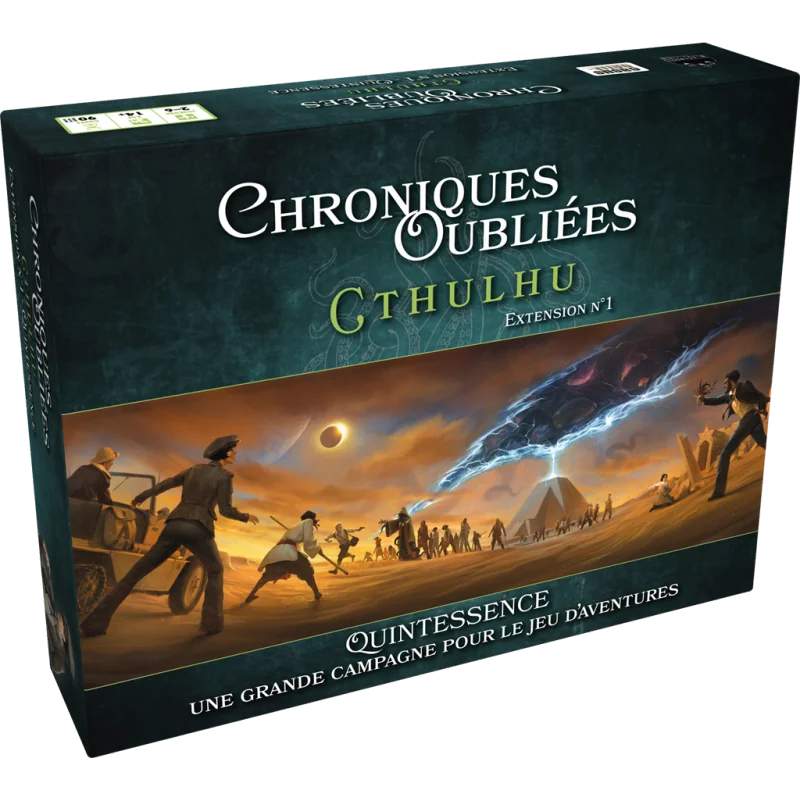 jeu : Chroniques Oubliées Cthulhu : Quintessence éditeur : Black Book Editions version française