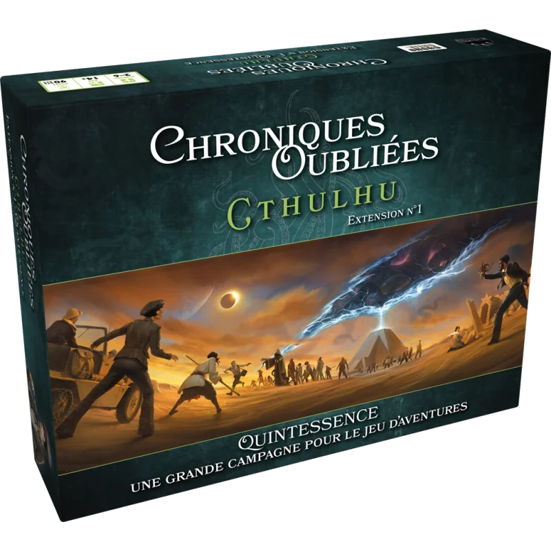 Game: Forgotten Chronicles Cthulhu: Quintessence
Publisher: Black Book Editions
English Version