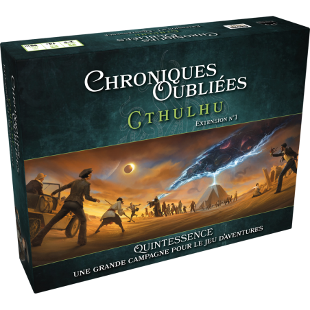 Game: Forgotten Chronicles Cthulhu: Quintessence
Publisher: Black Book Editions
English Version