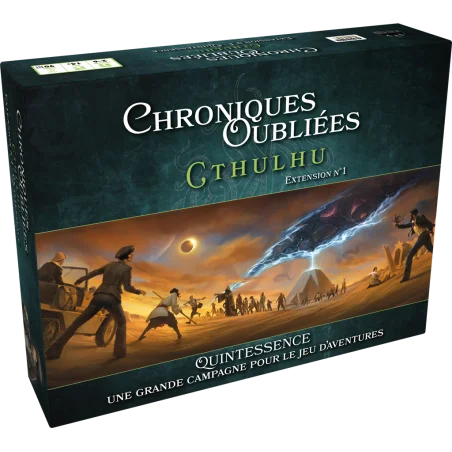 Game: Forgotten Chronicles Cthulhu: Quintessence
Publisher: Black Book Editions
English Version