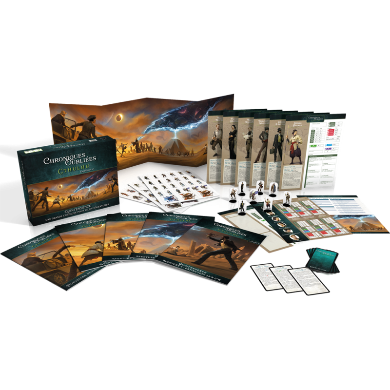 Spel: Vergeten Kronieken Cthulhu: Kwintessens
Uitgever: Black Book Editions
Engelse versie