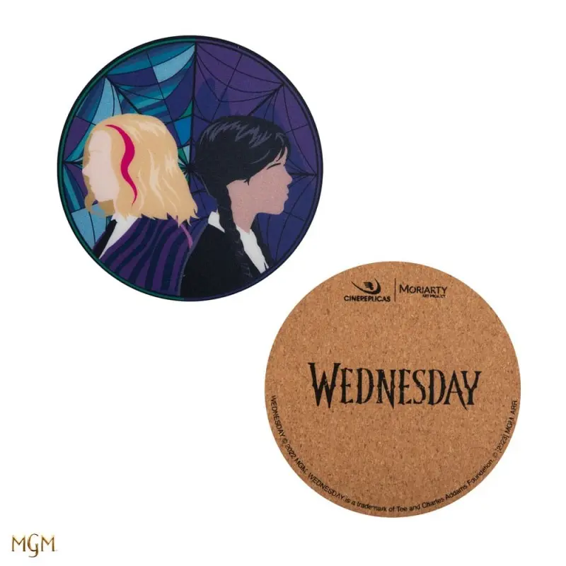 Wednesday pack 4 sous-verres | 4895205615335