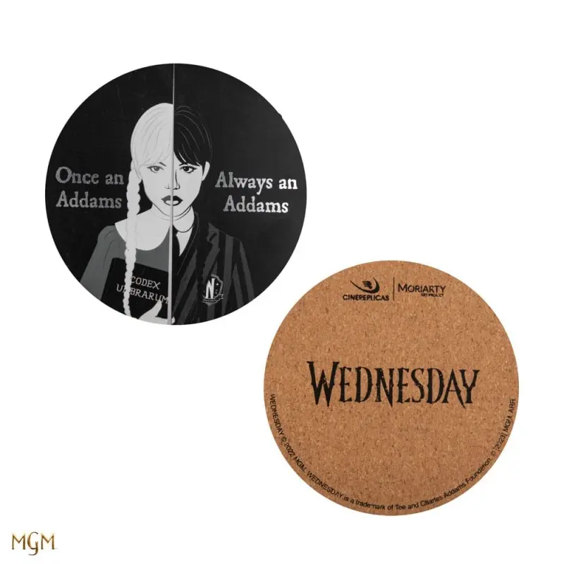 Wednesday pack 4 sous-verres | 4895205615335