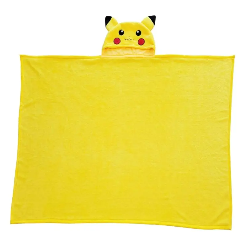 Pokémon Coral couverture à capuche Pikachu 120 x 150 cm     | 5904209611584