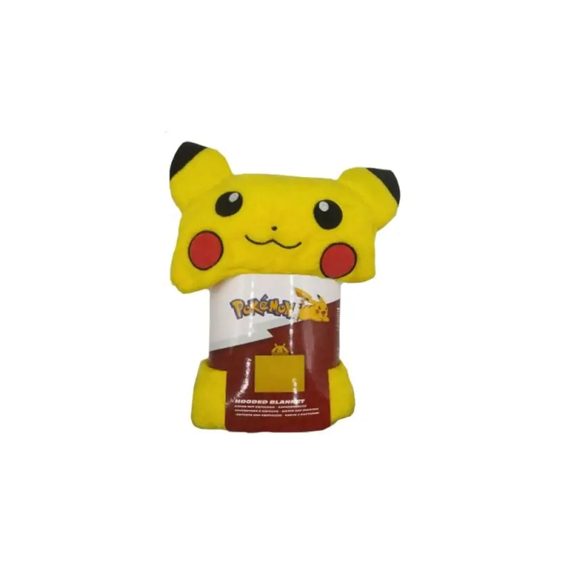 Pokémon Coral couverture à capuche Pikachu 120 x 150 cm     | 5904209611584