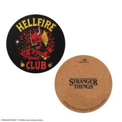 Stranger Things pack 4 sous-verres Hellfire Club | 4895205617742