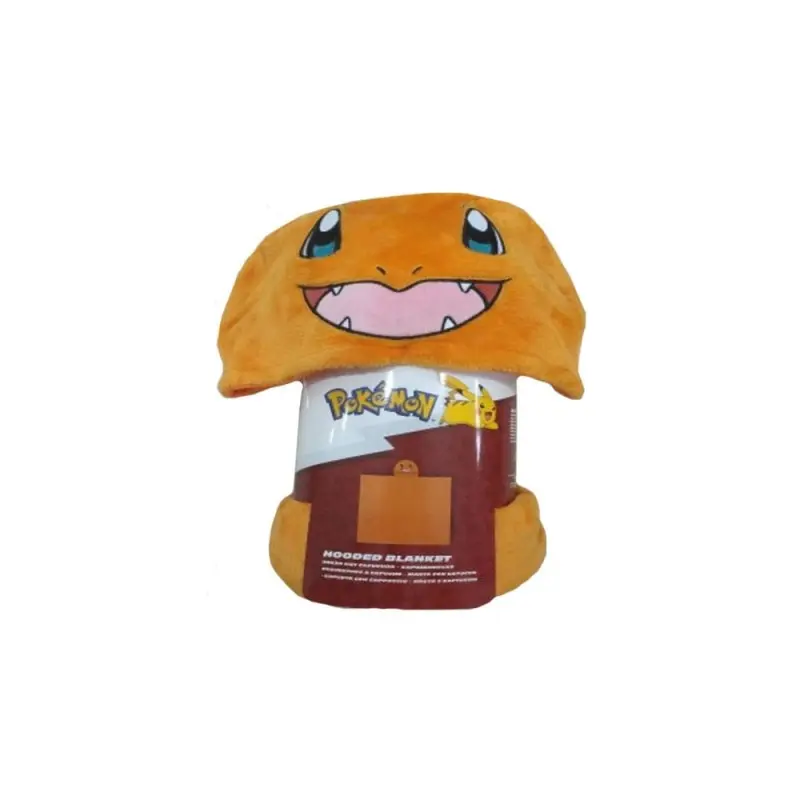 Pokémon Coral couverture à capuche Salamèche 120 x 150 cm     | 5904209611591