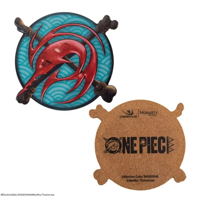 One Piece pack 4 sous-verres Characters no.1 | 4895205618749