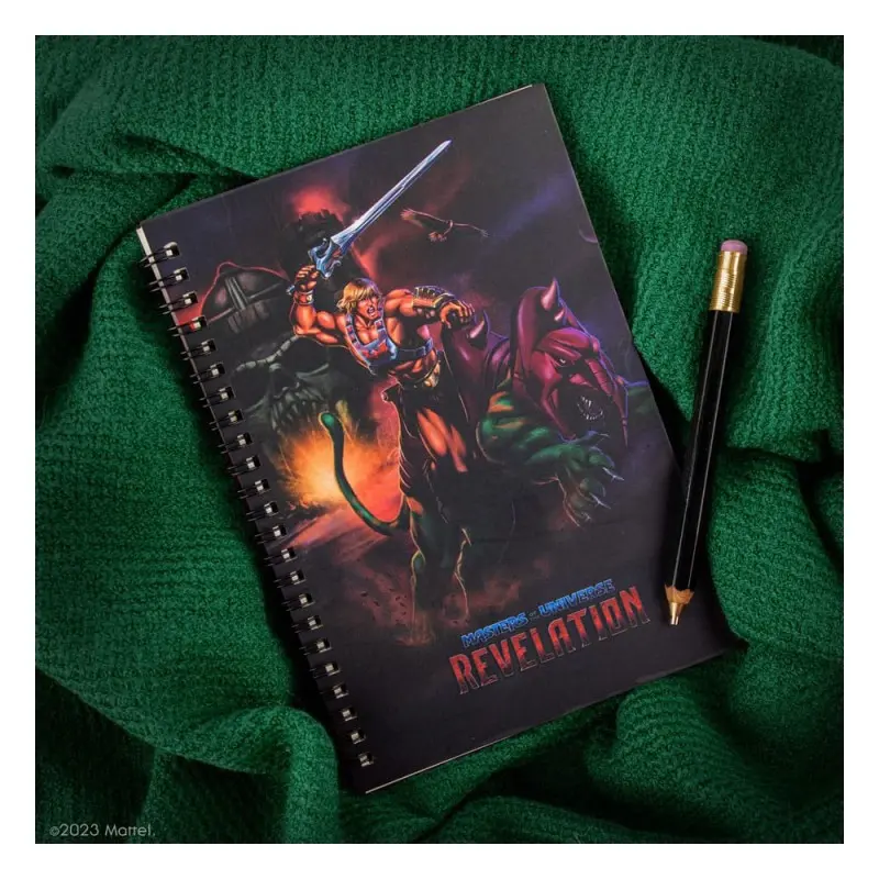 Les Maîtres de l'univers : Révélation He-Man with Battle Cat Notebook | 4895205609907