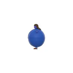 Charlie et la Chocolaterie (1971) figurine ReAction Wave 03 Violet Beauregarde (Blueberry) 10 cm            | 0840049856707