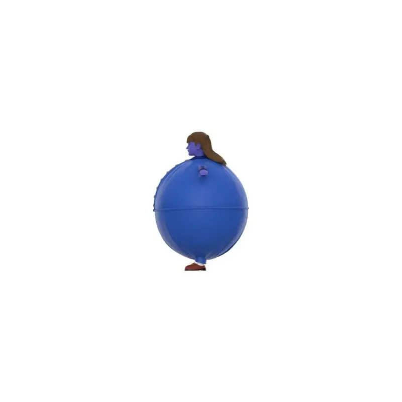 Charlie et la Chocolaterie (1971) figurine ReAction Wave 03 Violet Beauregarde (Blueberry) 10 cm            | 0840049856707