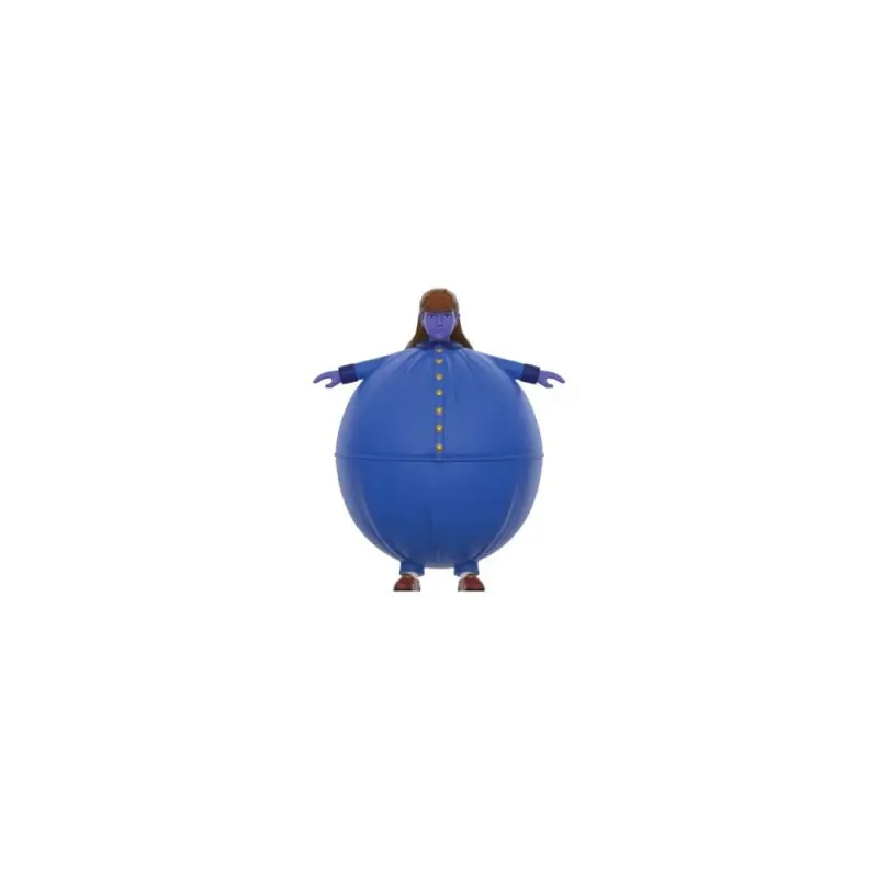 Charlie et la Chocolaterie (1971) figurine ReAction Wave 03 Violet Beauregarde (Blueberry) 10 cm            | 0840049856707