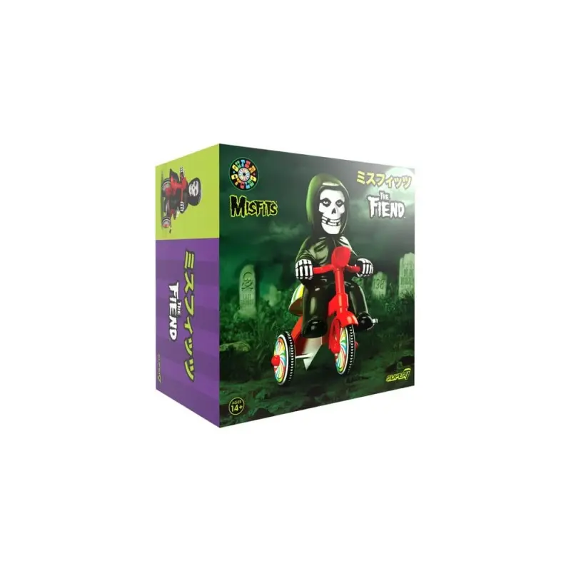 Misfits figurine Super Cycles Mummy Boy (Black with Red Trike) 13 cm  | 0840049889354