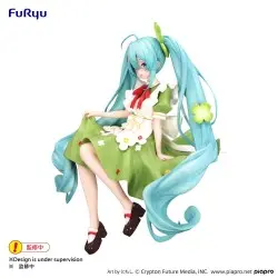 Hatsune Miku statuette PVC Noodle Stopper Flower Fairy Clover 15 cm | 4582782367121