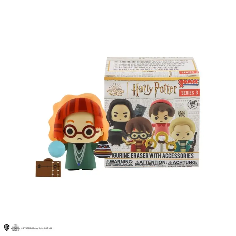 Harry Potter présentoir figurines / gommes Gomee Mystery Wave 3 (24) | 4895205609181