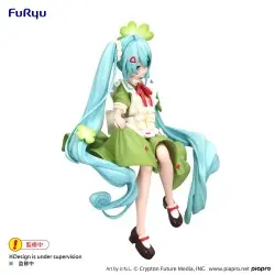 Hatsune Miku statuette PVC Noodle Stopper Flower Fairy Clover 15 cm | 4582782367121