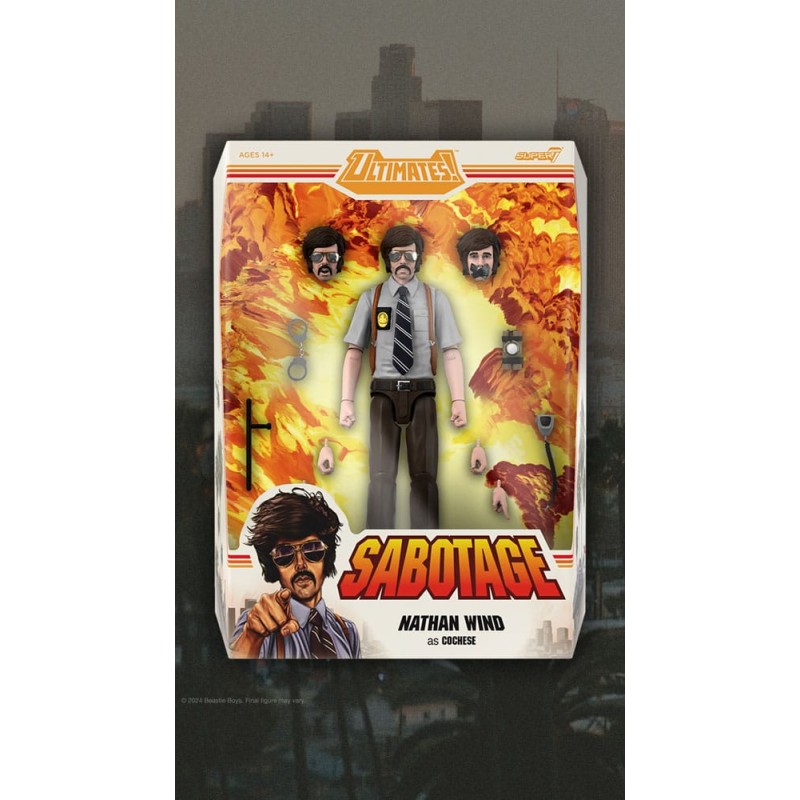 Beastie Boys Wave 1 figurine Ultimates Nathan Wind as  "Cochese" 18 cm