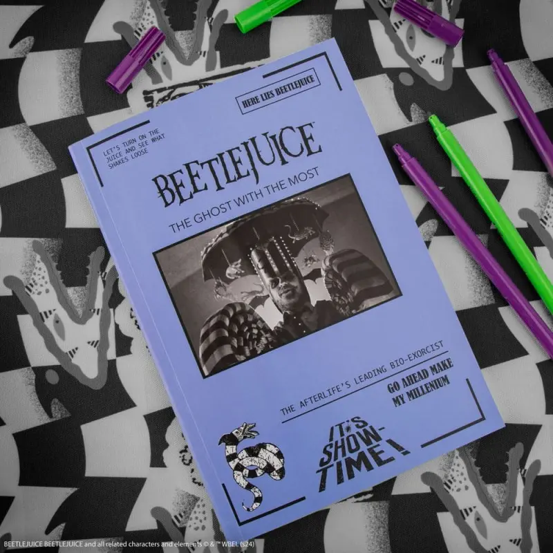 Beetlejuice carnet It's Show Time  | 4895205619203