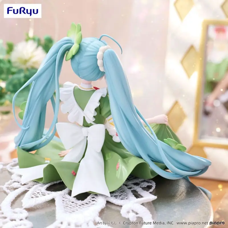 Hatsune Miku statuette PVC Noodle Stopper Flower Fairy Clover 15 cm | 4582782367121