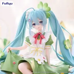 Hatsune Miku statuette PVC Noodle Stopper Flower Fairy Clover 15 cm | 4582782367121